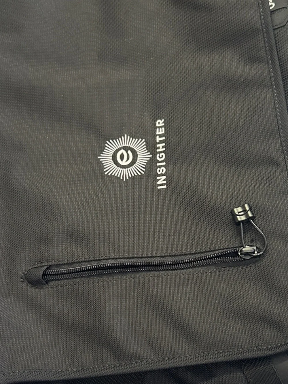 Oakley Black Steel Club Messenger Bag with Shoulder Strap